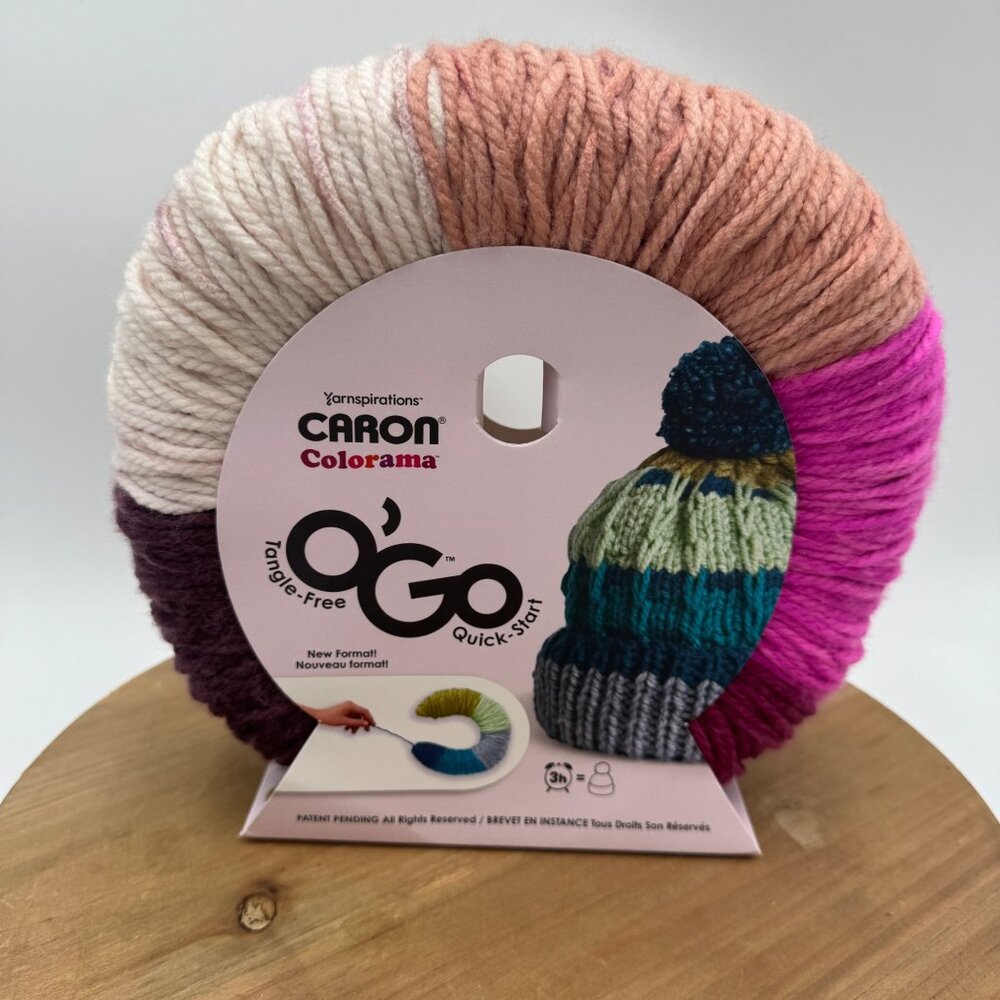 COLORAMA O'GO Caron 180G Baja Yarn kit free pattern